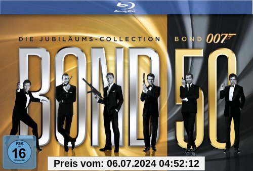 James Bond - Bond 50: Die Jubiläums-Collection  [Blu-ray] von Sir Sean Connery