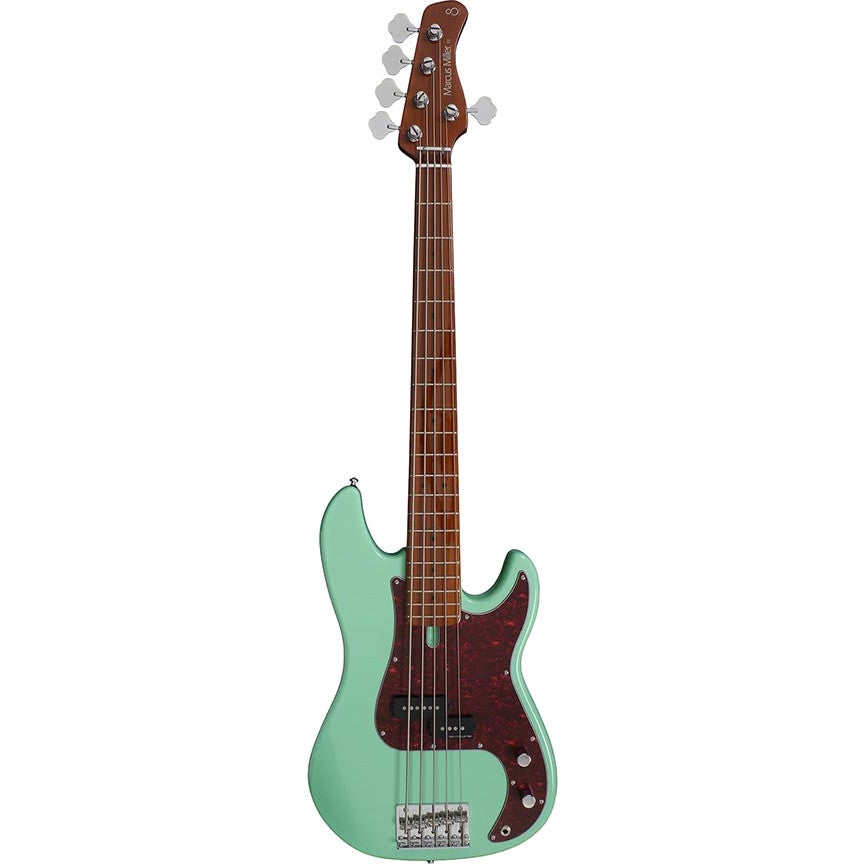 (B-Ware) Sire Marcus Miller P5-5 Alder Mild Green 5-String Electric Bass Guitar von Sire
