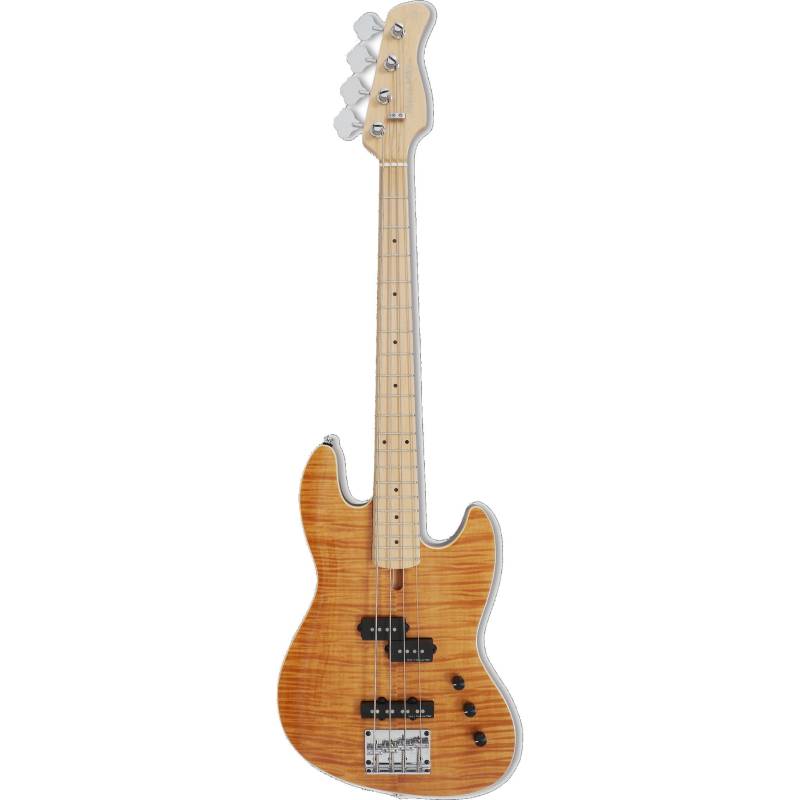 (B-Ware) Sire Marcus Miller U5 Alder Flamed Maple Natural Short-Scale Electric Bass Guitar von Sire
