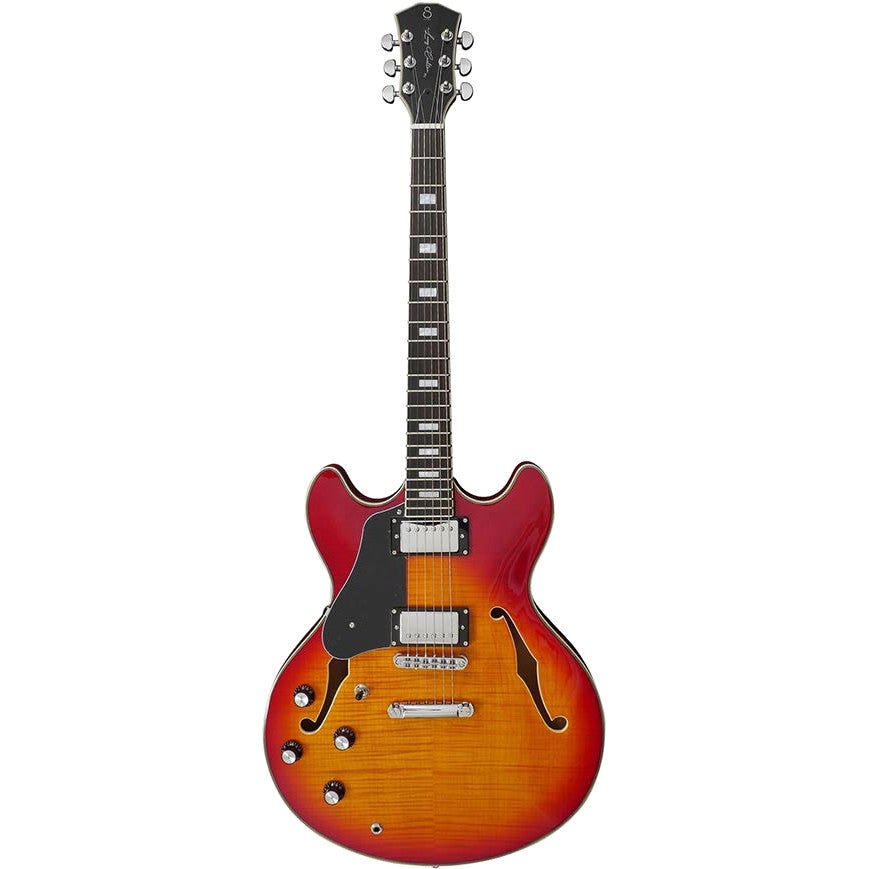 Sire Larry Carlton H7L Cherry Sunburst Left-Handed Semi-Acoustic Guitar Sire Larry Carlton H7L Cherry Sunburst Left-Handed Semi-Acoustic Guitar von Sire