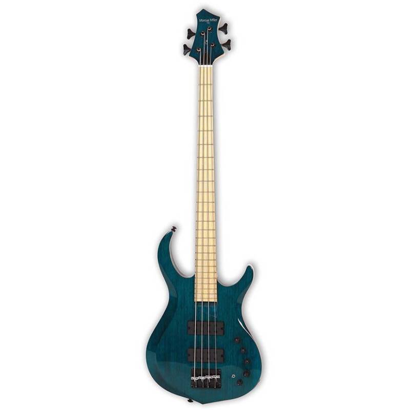 Sire Marcus Miller M2+ 4 2nd Generation Transparent Blue 4-String Electric Bass Guitar von Sire