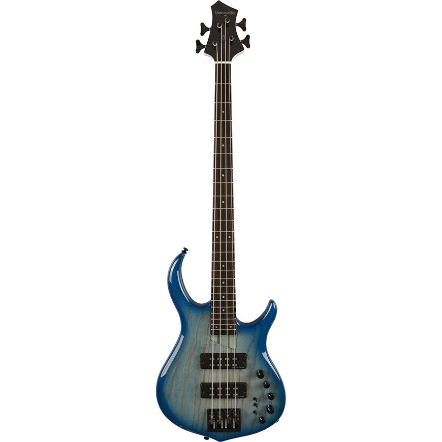 Sire Marcus Miller M5-4 Swamp Ash Transparent Blue Electric Bass Guitar Sire Marcus Miller M5-4 Swamp Ash Transparent Blue Electric Bass Guitar von Sire