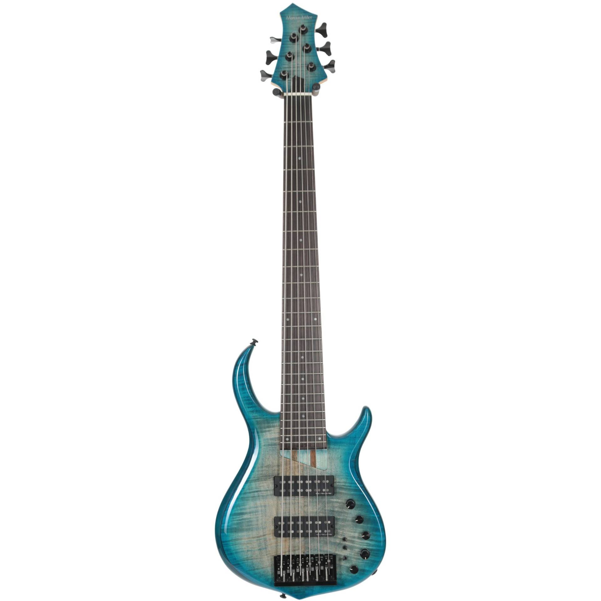 Sire Marcus Miller M7-6 2nd Gen Alder Transparent Blue 6-String Electric Bass Guitar Sire Marcus Miller M7-6 2nd Gen Alder Transparent Blue 6-String Electric Bass Guitar von Sire