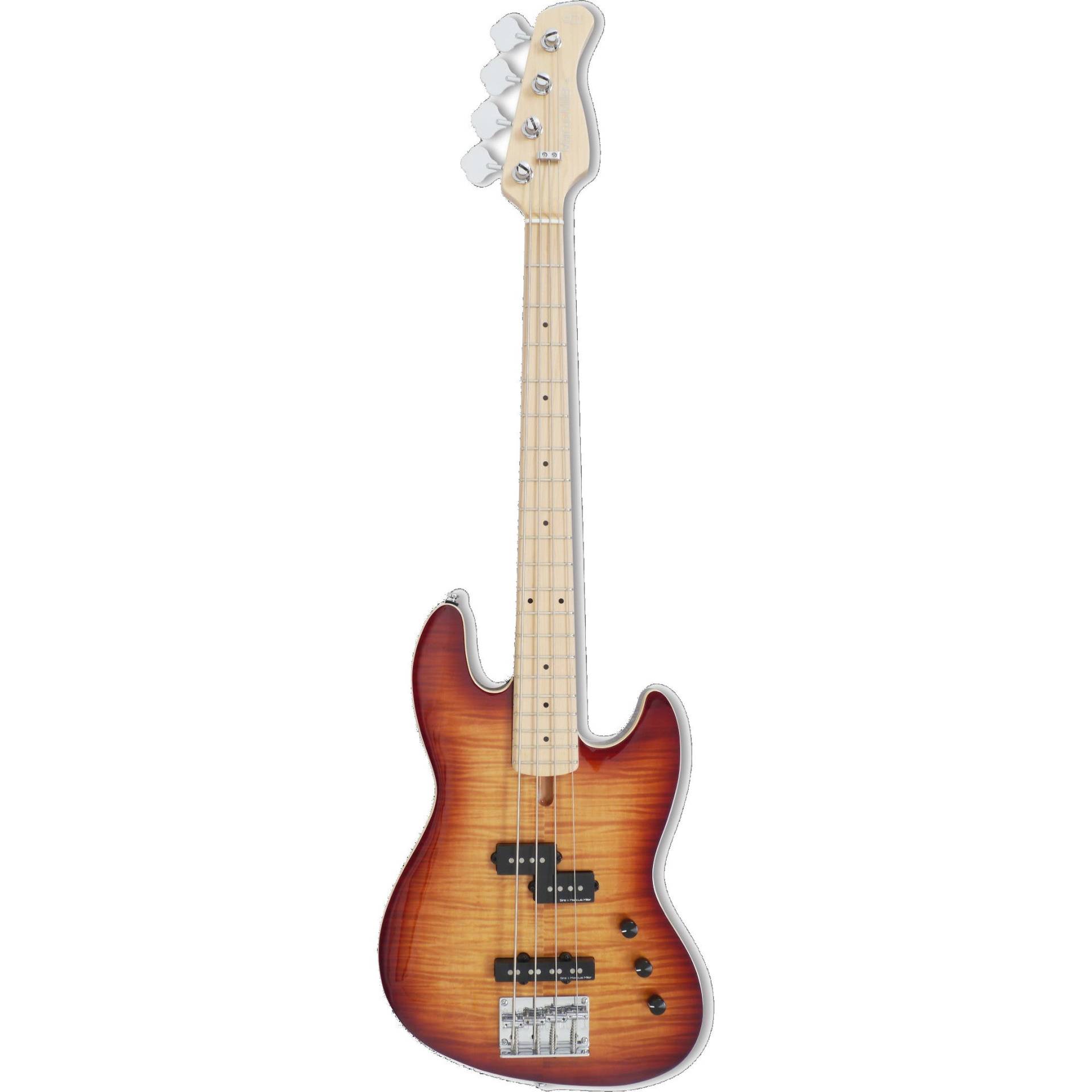 Sire Marcus Miller U5 Alder Flamed Maple Tobacco Sunburst Short-Scale Electric Bass Guitar Sire Marcus Miller U5 Alder Flamed Maple Tobacco Sunburst Short-Scale Electric Bass Guitar von Sire