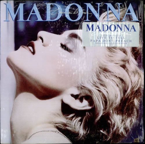 True Blue - Clear Vinyl, insert + poster True Blue - Clear Vinyl, insert + poster von Sire