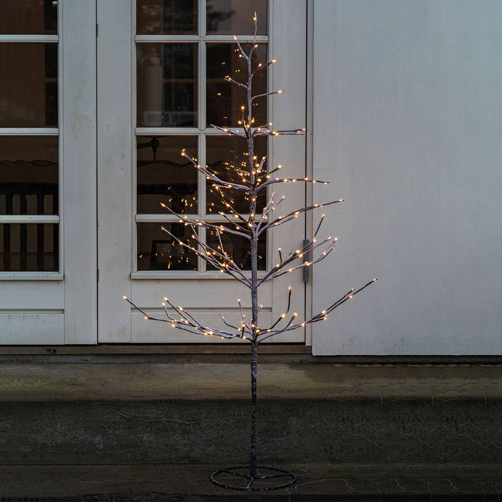 LED-Baum Alex im verschneiten Look, Höhe 120 cm von Sirius