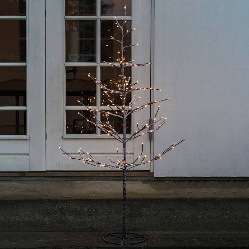 LED-Baum Alex im verschneiten Look, Höhe 210 cm von Sirius
