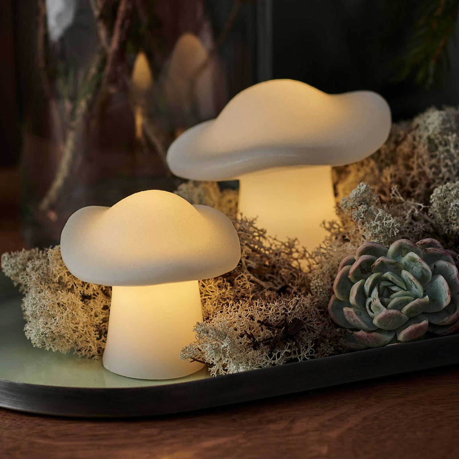 LED-Dekoleuchte Mushroom 2er-Set LED-Dekoleuchte Mushroom 2er-Set von Sirius