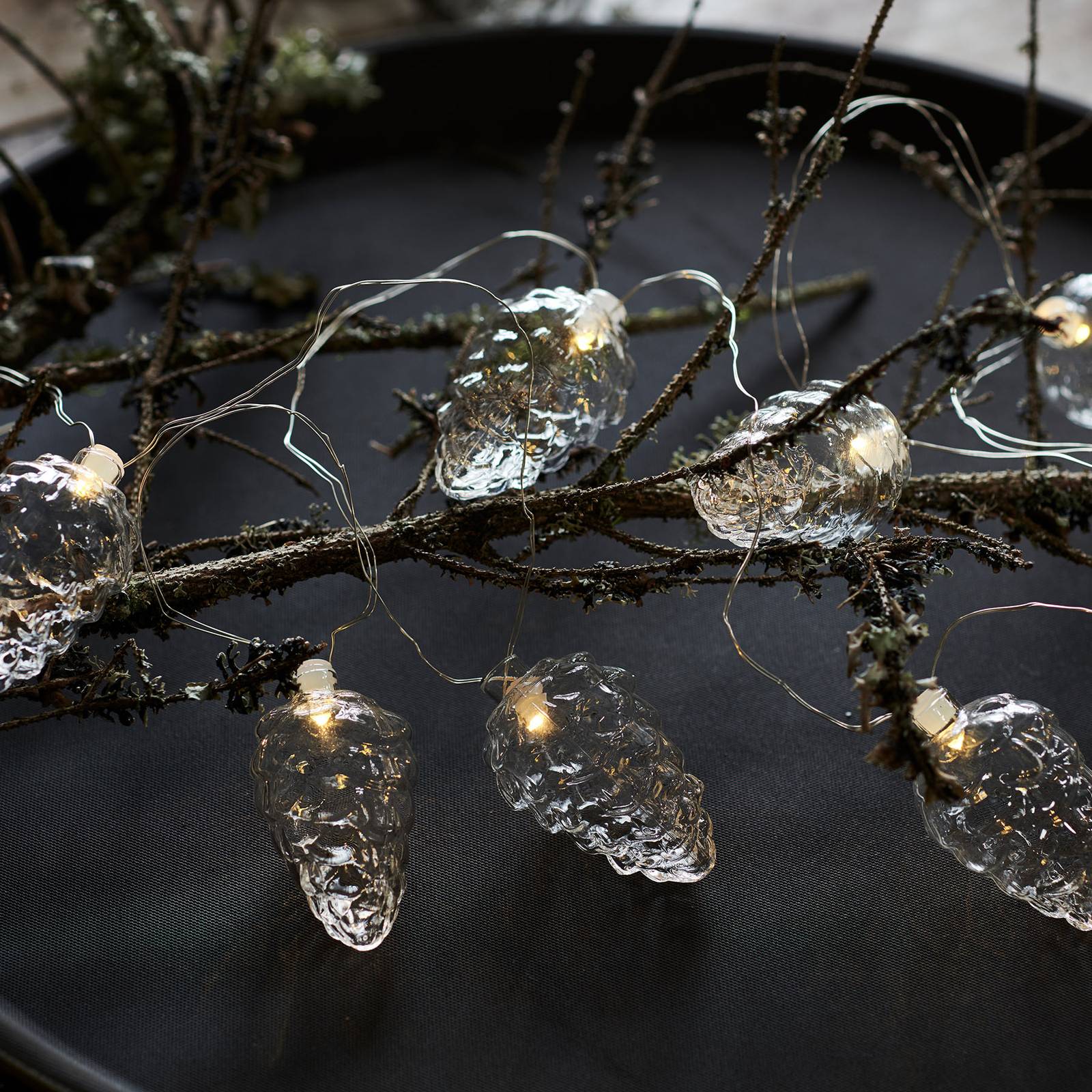 LED-Lichterkette Celina mit Batteriebetrieb, klar LED-Lichterkette Celina mit Batteriebetrieb, klar von Sirius