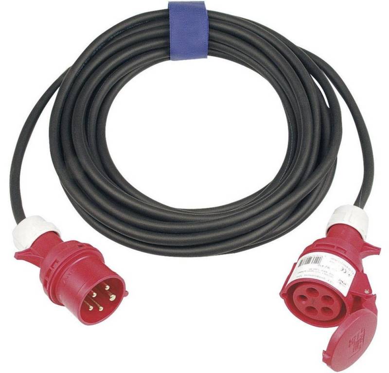 Sirox SIROX 363.410 Strom Verlängerungskabel 16 A Schwarz 10.00 m H07RN-F 5 Verlängerungskabel, (1000.00 cm) von Sirox