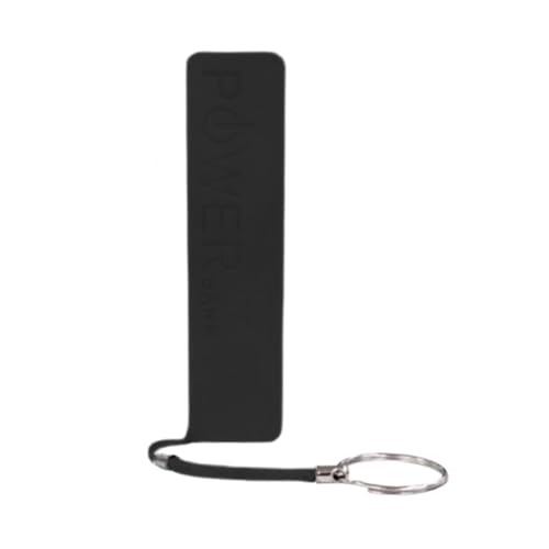 Akku-Hülle – Tragetasche, Ladegerät, tragbare Schutzhülle, Handy-Ladegerät, Aufbewahrungs-Organizer, Lippenstift-Form, Typ-C-Akku-Bank-Aufbewahrung, Schwarz Akku-Hülle – Tragetasche, Ladegerät, tragbare Schutzhülle, Handy-Ladegerät, Aufbewahrungs-Organizer, Lippenstift-Form, Typ-C-Akku-Bank-Aufbewahrung, Schwarz von Sirseon