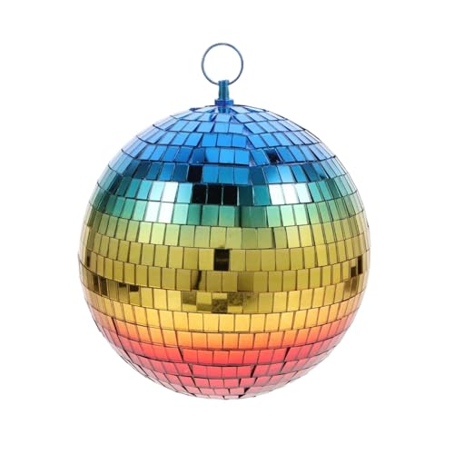 Discokugel mit Metallring zum Aufhängen, Disco-Kugel, Disco-Party-Dekoration, Bühnenlicht, DJ-Lichteffekt, cooler und lustiger hängender Party-Discokugel-Lichteffekt Discokugel mit Metallring zum Aufhängen, Disco-Kugel, Disco-Party-Dekoration, Bühnenlicht, DJ-Lichteffekt, cooler und lustiger hängender Party-Discokugel-Lichteffekt von Sirseon