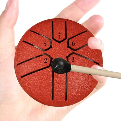 Garden Rain Drum - Garden Kids 7,6 cm Stahlzungentrommel | Anfängerfreundliches Schlaginstrument für junge Musikliebhaber für Camping, Bühnenauftritt Garden Rain Drum - Garden Kids 7,6 cm Stahlzungentrommel | Anfängerfreundliches Schlaginstrument für junge Musikliebhaber für Camping, Bühnenauftritt von Sirseon