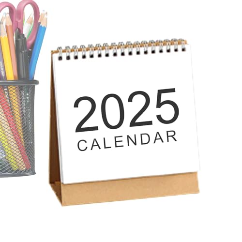 Schreibtischkalender, Doppeldrahtbindungsplaner, moderner Kalender 2025, September 2024 – Dezember 2025, Stehplaner für Zuhause Schreibtischkalender, Doppeldrahtbindungsplaner, moderner Kalender 2025, September 2024 – Dezember 2025, Stehplaner für Zuhause von Sirseon