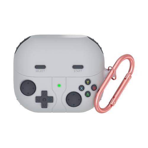 Silikon-Schutzhülle für Galaxy Bud Pro 3, Spielkonsolenform, staubdichte Hülle, Hüllen für Galaxy Buds3 Pro Kopfhörer, Kopfhörerabdeckungen mit Schlüsselanhänger, präzise Einschnitte Silikon-Schutzhülle für Galaxy Bud Pro 3, Spielkonsolenform, staubdichte Hülle, Hüllen für Galaxy Buds3 Pro Kopfhörer, Kopfhörerabdeckungen mit Schlüsselanhänger, präzise Einschnitte von Sirseon
