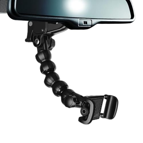 Sirseon Autotelefonhalter, Auto-Rückspiegelhalterung,360-Grad-Rückspiegel-Telefonhalterhalterung | Rückspiegelhalterung Anti-Shake, für SUV, LKW, alle Mobiltelefone von Sirseon