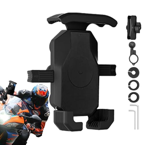 Sirseon Handyhalterung für Lenker, drehbare Handyhalterung für Motorradfahren, Straßen- und Bergfahrten, verstellbare Handyhalterung für Golfwagen, Fahrzeuge Sirseon Handyhalterung für Lenker, drehbare Handyhalterung für Motorradfahren, Straßen- und Bergfahrten, verstellbare Handyhalterung für Golfwagen, Fahrzeuge von Sirseon
