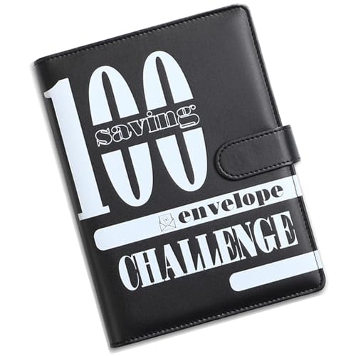 Sparbuch mit Umschlägen, 100 Umschläge, Sparbuch, flexible Sparziele, lustiger Budgetordner mit Tracker, für Erwachsene und Kinder Sparbuch mit Umschlägen, 100 Umschläge, Sparbuch, flexible Sparziele, lustiger Budgetordner mit Tracker, für Erwachsene und Kinder von Sirseon