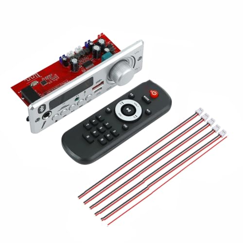 Sirxlevcy 1 Set Bluetooth MP3 WAV Decoder Board Kit 80W Verstärker Freisprecheinrichtung Auto-Audio Mikrofon USB TF FM Radio Mp3-Player Lautsprecher DC 12V Sirxlevcy 1 Set Bluetooth MP3 WAV Decoder Board Kit 80W Verstärker Freisprecheinrichtung Auto-Audio Mikrofon USB TF FM Radio Mp3-Player Lautsprecher DC 12V von Sirxlevcy