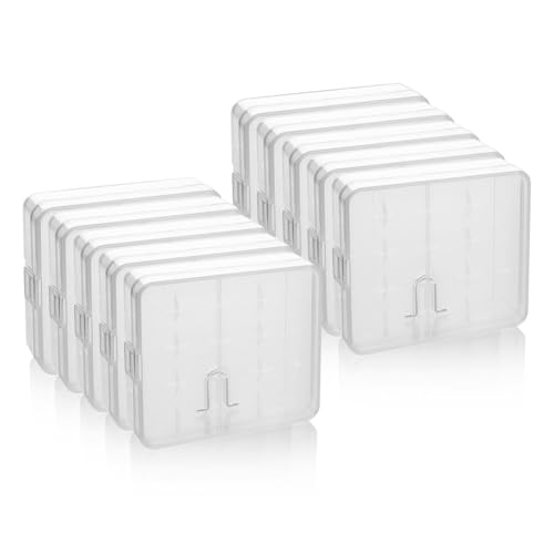 Sirxlevcy 10 Stück 4 Steckplätze 18650 Batteriegehäuse Batterieschutzbehälter für 4 Steckplätze 18650 Batterie von Sirxlevcy