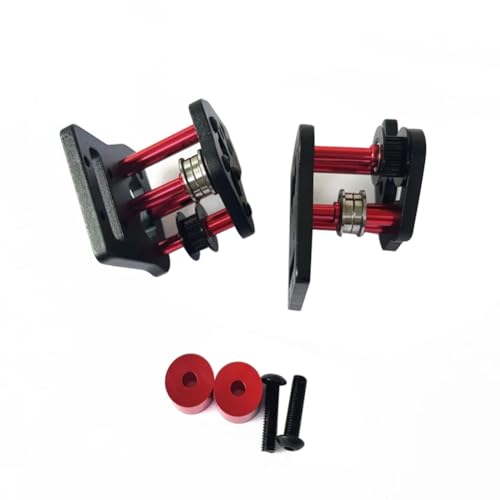 Sirxlevcy 2-Teiliges Set X-Achsen-Zahnradsitz/-Halter Aus Metall für 2.4 R2 / Trident – Ersatzzubehör für 3D-Drucker von Sirxlevcy