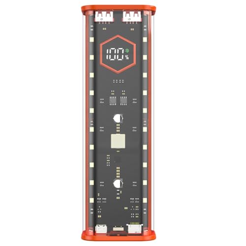 Sirxlevcy 21700 DIY Power Bank Case Unterstützt 4x21700 Batterien PD20W Powerbank Case LED-Bildschirm Transparente Batterieaufbewahrungsschale A Sirxlevcy 21700 DIY Power Bank Case Unterstützt 4x21700 Batterien PD20W Powerbank Case LED-Bildschirm Transparente Batterieaufbewahrungsschale A von Sirxlevcy