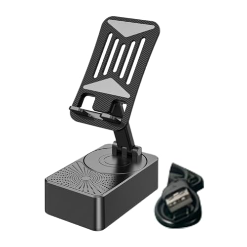 Sirxlevcy 3-In-1-Handyhalterung, Tragbarer, Faltbarer Handyhalter mit Bluetooth-Lautsprecher, Aufladen des Handys Sirxlevcy 3-In-1-Handyhalterung, Tragbarer, Faltbarer Handyhalter mit Bluetooth-Lautsprecher, Aufladen des Handys von Sirxlevcy