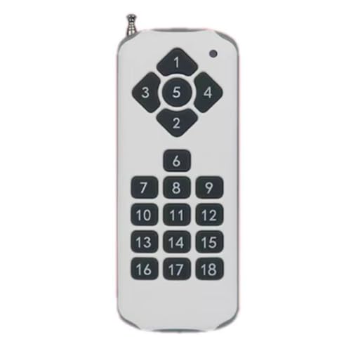 Sirxlevcy 433 MHz 18 CH-Taste EV1527 Fernbedienungsschalter RF-Sender Drahtloser Controller für Smart Home Garagentoröffner Sirxlevcy 433 MHz 18 CH-Taste EV1527 Fernbedienungsschalter RF-Sender Drahtloser Controller für Smart Home Garagentoröffner von Sirxlevcy