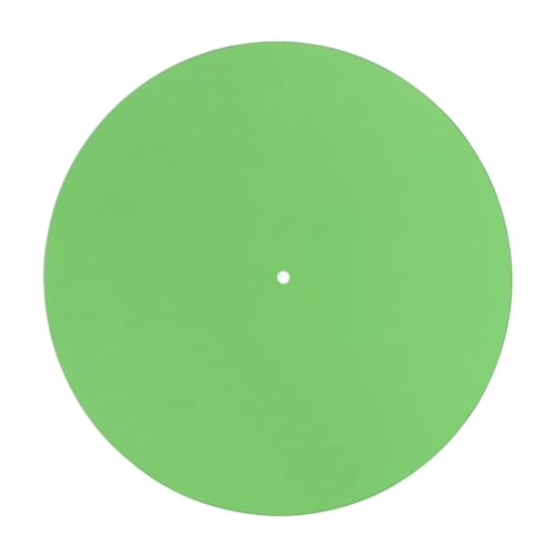 Sirxlevcy Acryl-Plattenspielermatte Reduziert Statische Aufladung, Lärm, Schallplattenteller-Slipmat für 12-Plattenspieler, Grün Sirxlevcy Acryl-Plattenspielermatte Reduziert Statische Aufladung, Lärm, Schallplattenteller-Slipmat für 12-Plattenspieler, Grün von Sirxlevcy
