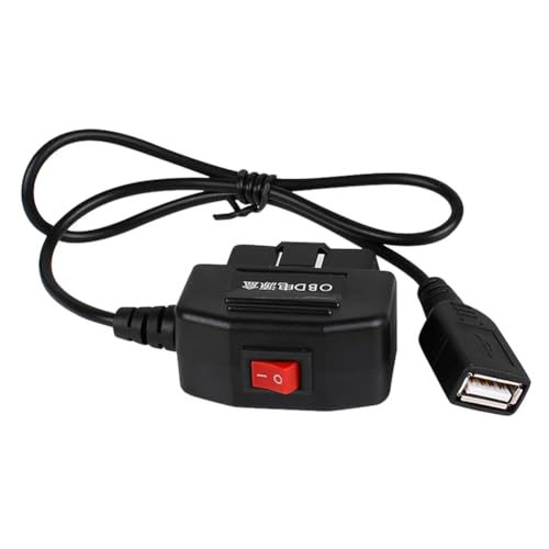 Sirxlevcy Auto-DVR-Hardwire-Kit für Niederspannungsschutz, 5 V, 3 A, USB-Anschluss, Auto-Ladekabel, OBD, Dashcam, 24-Stunden-Parküberwachungszubehör Sirxlevcy Auto-DVR-Hardwire-Kit für Niederspannungsschutz, 5 V, 3 A, USB-Anschluss, Auto-Ladekabel, OBD, Dashcam, 24-Stunden-Parküberwachungszubehör von Sirxlevcy