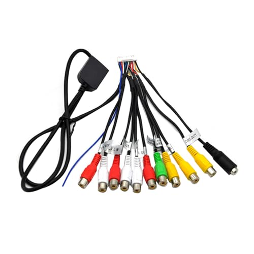 Sirxlevcy Autoradio Ausgangskabel Aux-In-Adapter Subwoofer/VerstäRker 3,5-Mm-Buchse 20-Poliger Kabelbaum Head Unit Carplay Sirxlevcy Autoradio Ausgangskabel Aux-In-Adapter Subwoofer/VerstäRker 3,5-Mm-Buchse 20-Poliger Kabelbaum Head Unit Carplay von Sirxlevcy