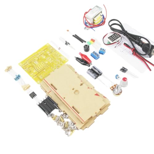 Sirxlevcy LM317 Einstellbares Spannungsregler-Netzteil DIY-Kit 110V Transformatorstabilisiertes Netzteil Labor EU-Stecker von Sirxlevcy