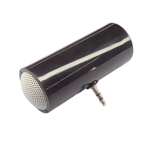 Sirxlevcy Mini-Lautsprecher, 3,5 Mm, Tragbarer Lautsprecher, Mini-Verstärkerlautsprecher, Plug-and-Play, für Mobiltelefone und Tablets, Schwarz Sirxlevcy Mini-Lautsprecher, 3,5 Mm, Tragbarer Lautsprecher, Mini-Verstärkerlautsprecher, Plug-and-Play, für Mobiltelefone und Tablets, Schwarz von Sirxlevcy