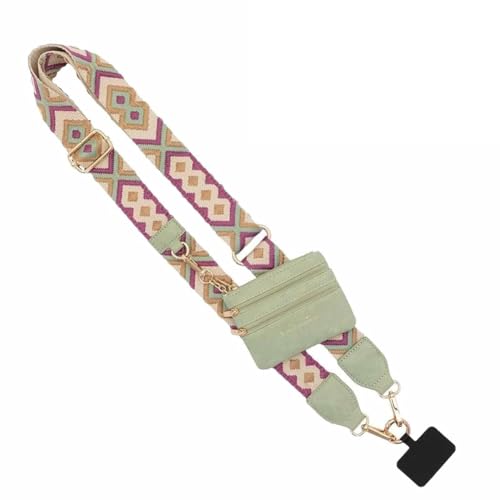 Sirxlevcy Telefongurt mit Reißverschlusstasche, Clip-And-Go-Gurt für Telefon mit Geldbörse zum Umhängen, Telefongurt zum Umhängen A Sirxlevcy Telefongurt mit Reißverschlusstasche, Clip-And-Go-Gurt für Telefon mit Geldbörse zum Umhängen, Telefongurt zum Umhängen A von Sirxlevcy