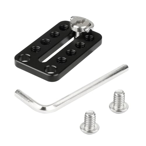 Sirxlevcy Universelle Kamera-Top-Easy-Plate-Schienenblöcke, Schwalbenschwänze und Kurzstangen für Monitorhalterungen für DSLR-Kameras Sirxlevcy Universelle Kamera-Top-Easy-Plate-Schienenblöcke, Schwalbenschwänze und Kurzstangen für Monitorhalterungen für DSLR-Kameras von Sirxlevcy