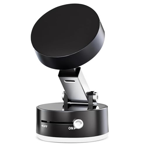 Sirxlevcy Vakuum-Magnet-Saugnapf-Telefonhalter, Magnetischer Multifunktionshalter, Faltbarer und Einziehbarer Magnetischer Telefonhalter A von Sirxlevcy