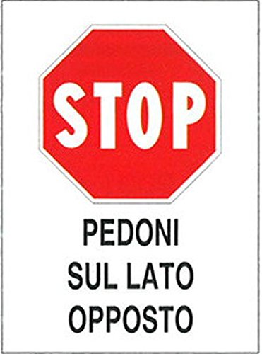 Schild aus Polyester, 400 x 600 cm, Fußstütze, gegenüberliegende Seite von Sisas