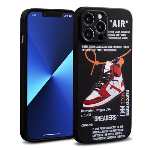 Siski Coole Handyhülle für iPhone 11 Pro Max Hüllen für Jungen Männer Ästhetisches Street Basketball Sneaker Design Stoßfest Designer Hülle Ganzkörper Fallschutz Kompatibel mit iPhone 11 Promax Hüllen von Siski