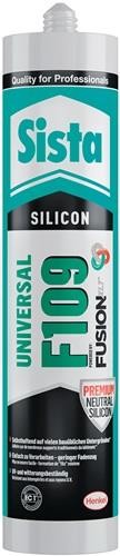 12 Stk. Sista Silikondichtstoff F109 Fusion transp.300 ml Kartusche von Sista