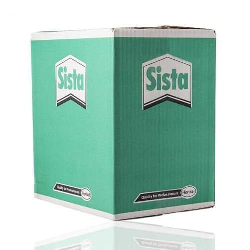 SISTA F134 Elastisch/Bau, elastischer Acrylat-Dichtstoff für stark dehnungsbeanspruchte Anschlussfugen im Hochbau und WDVS, grau, 12 x 300 ml von Sista