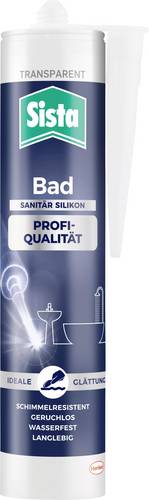 Sista Bad Sanitär-Silikon Herstellerfarbe Transparent SBPTR 280ml von Sista