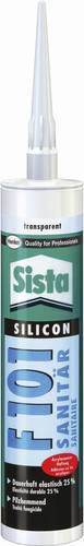 Sista F101 Sanitär-Silikon Herstellerfarbe Transparent L21TR 300ml von Sista