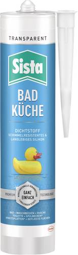 Sista SLBTR Sanitär-Silikon Herstellerfarbe Transparent SLBTR 280ml von Sista