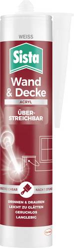 Sista Wand & Decke Acryl Herstellerfarbe Weiß SHPWH 280ml von Sista