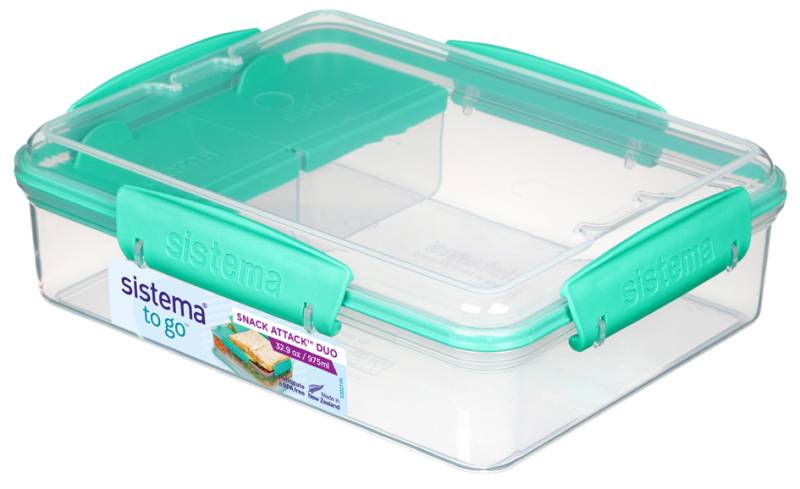 Sistema Snackbox SNACK ATTACK DUO TO GO, 975 ml von Sistema
