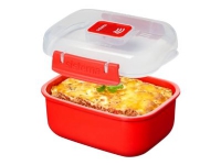 Sistema 525ml Small Rectangle, Schüssel, Rot, Polypropylen (PP), 525 ml, Durchscheinend, Neuseeland Sistema 525ml Small Rectangle, Schüssel, Rot, Polypropylen (PP), 525 ml, Durchscheinend, Neuseeland von Sistema