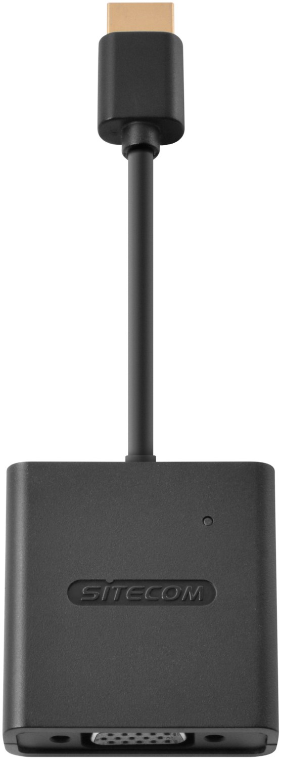HDMI > VGA + Audio Adapter schwarz von Sitecom