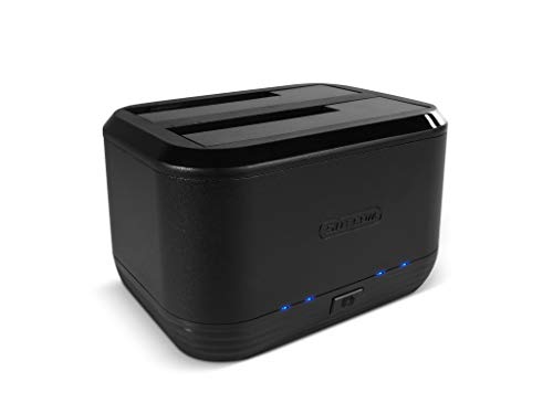 SITECOM MD-394 USB 3.0 Hard Drive Docking Station SATA, 6,35-8,89 cm (2,5-3,5 Zoll) schwarz von Sitecom