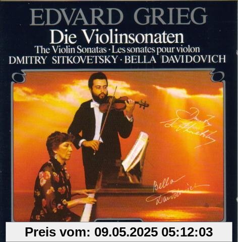 Grieg: Sämtliche Violinsonaten von Sitkovetsky