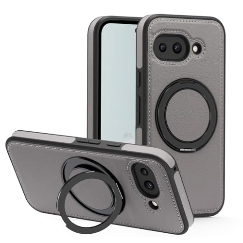 Sitthyw Handyhülle für Google Pixel 9A Hülle Magnetisch Lederhülle Kompatibel mit Mag-Safe, PU Leder Anti-Kratzer Stoßfestes Standfunktion Case mit Halter Magnet Tasche Schutzhülle, Grau Sitthyw Handyhülle für Google Pixel 9A Hülle Magnetisch Lederhülle Kompatibel mit Mag-Safe, PU Leder Anti-Kratzer Stoßfestes Standfunktion Case mit Halter Magnet Tasche Schutzhülle, Grau von Sitthyw